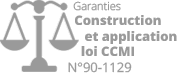 Logo garanties construction et loi CCMI