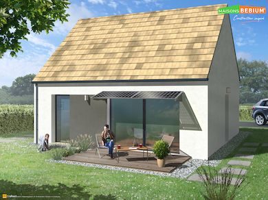 maison-bioclimatique-de-plain-pied-50m2-1-chambre-cle-en-main-Optima50-MAISONS BEBIUM