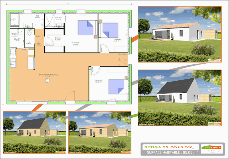 maison-ossature-bois-95-m2-4-chambres-prix-cle-en-main-bioclimatique-Optima-95-Maisons-BEBIUM