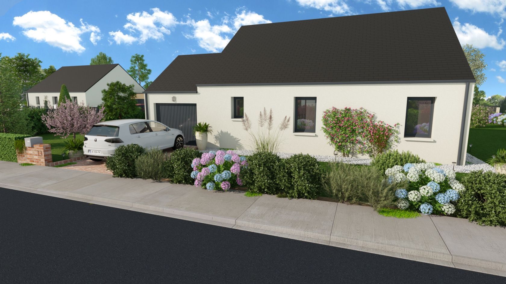 Projet de construction d'une maison 89.33 m² avec terrain à NOYERS-BOCAGE (14)
