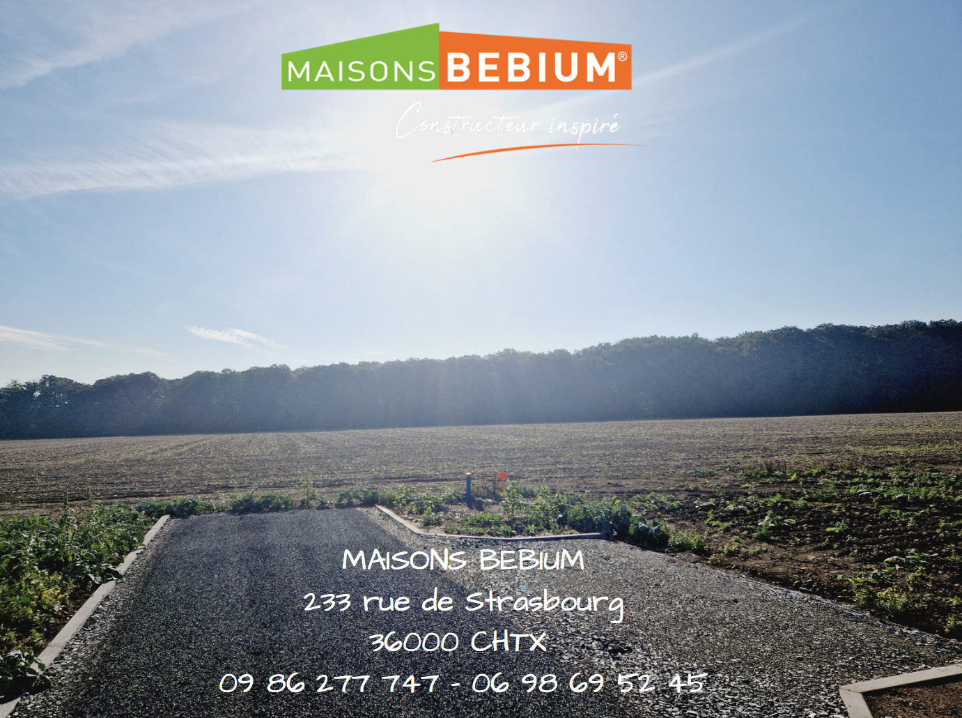 Terrain à bâtir de 700 m² à AMBRAULT (36)