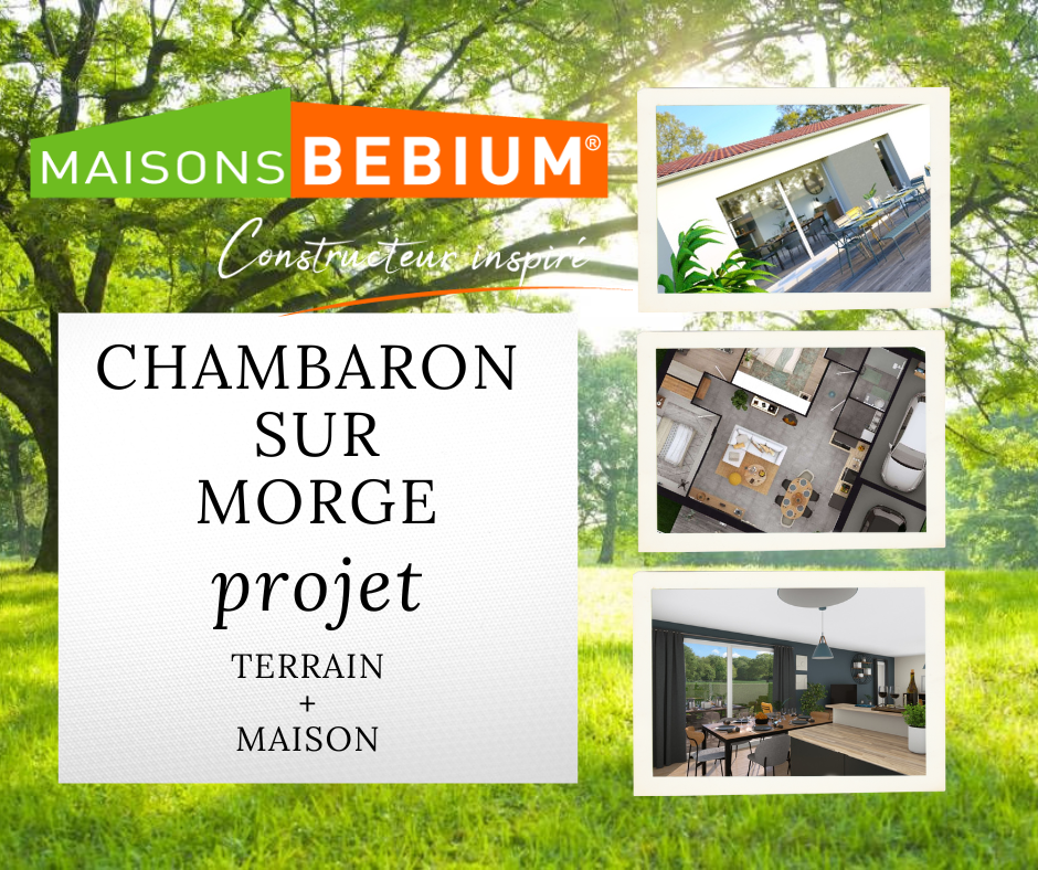 Terrain à bâtir de 380 m² à CHAMBARON-SUR-MORGE (63)