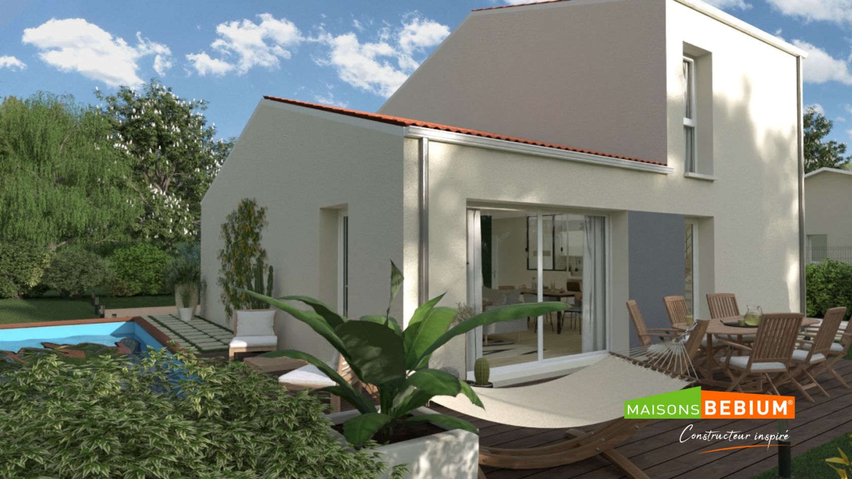 Projet de construction d'une maison 109.27 m² avec terrain à MENETROL (63)