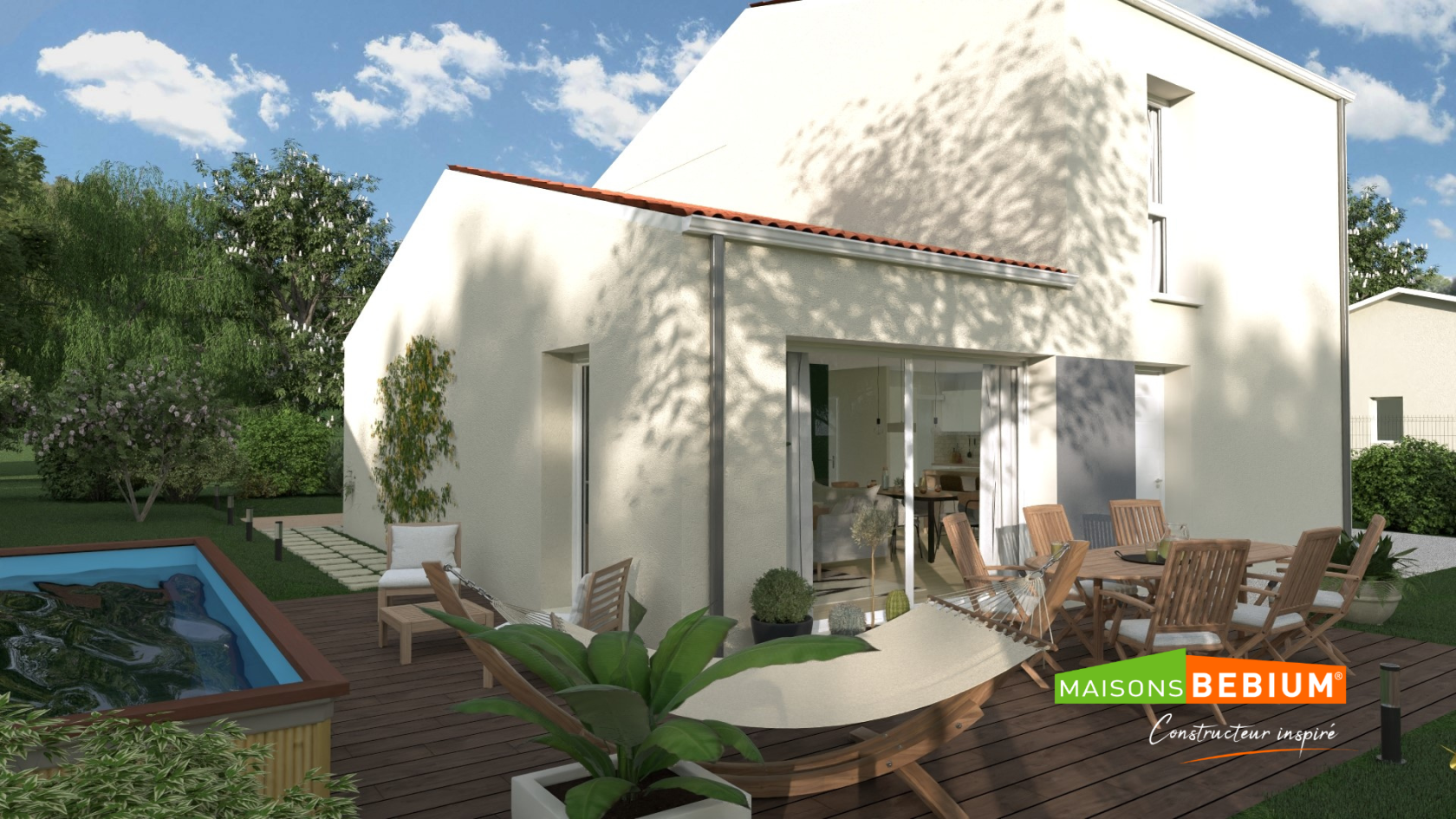 Projet de construction d'une maison 116.87 m² avec terrain à MENETROL (63)