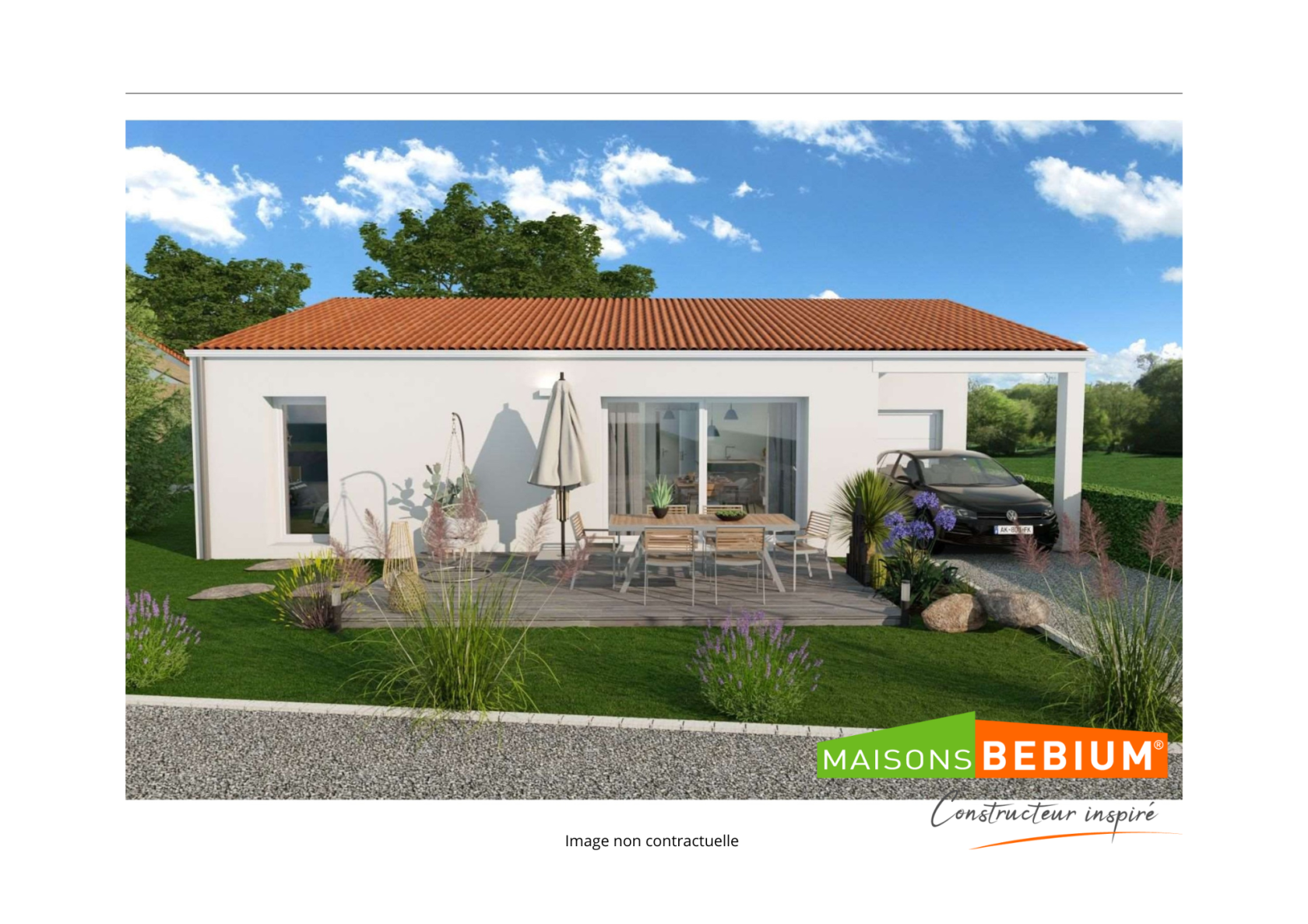 Projet de construction d'une maison 80 m² avec terrain à RIOM (63)