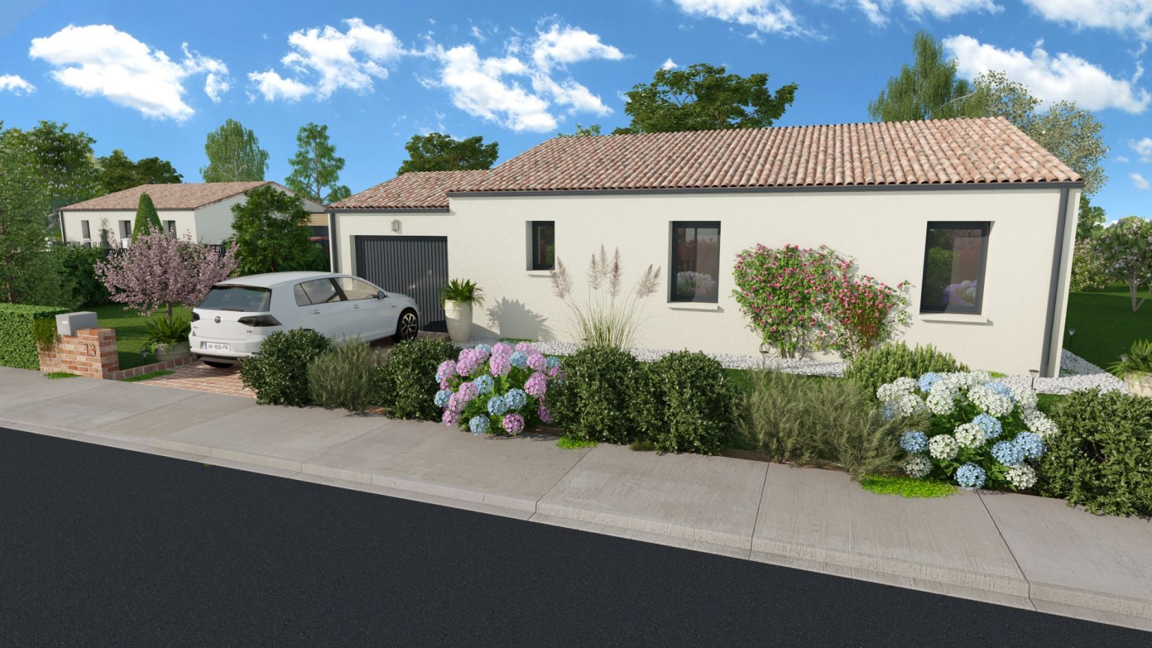 Projet de construction d'une maison 89.33 m² avec terrain à TEILHEDE (63)
