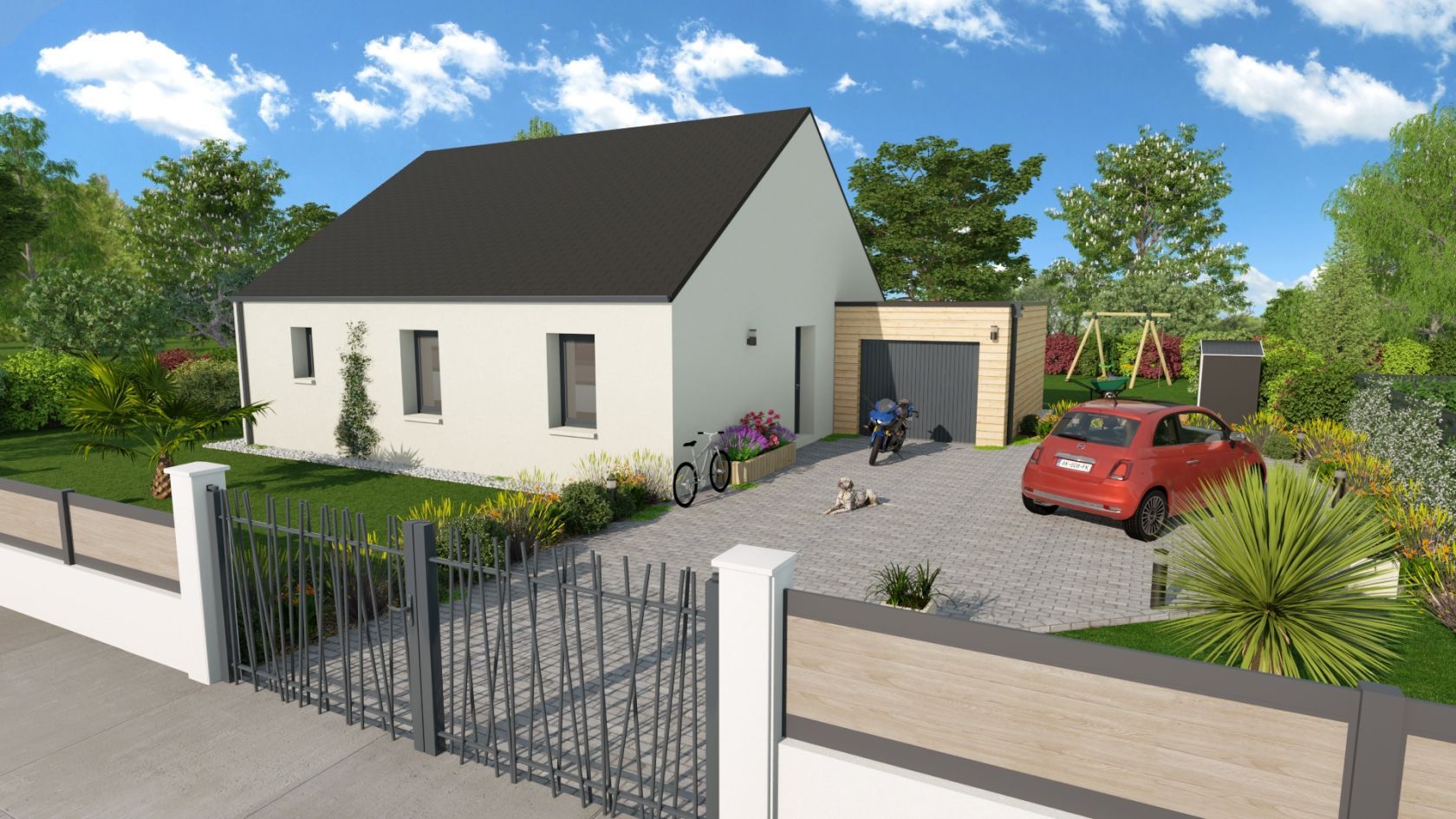 Projet de construction d'une maison 80.07 m² avec terrain à SAVENAY (44)