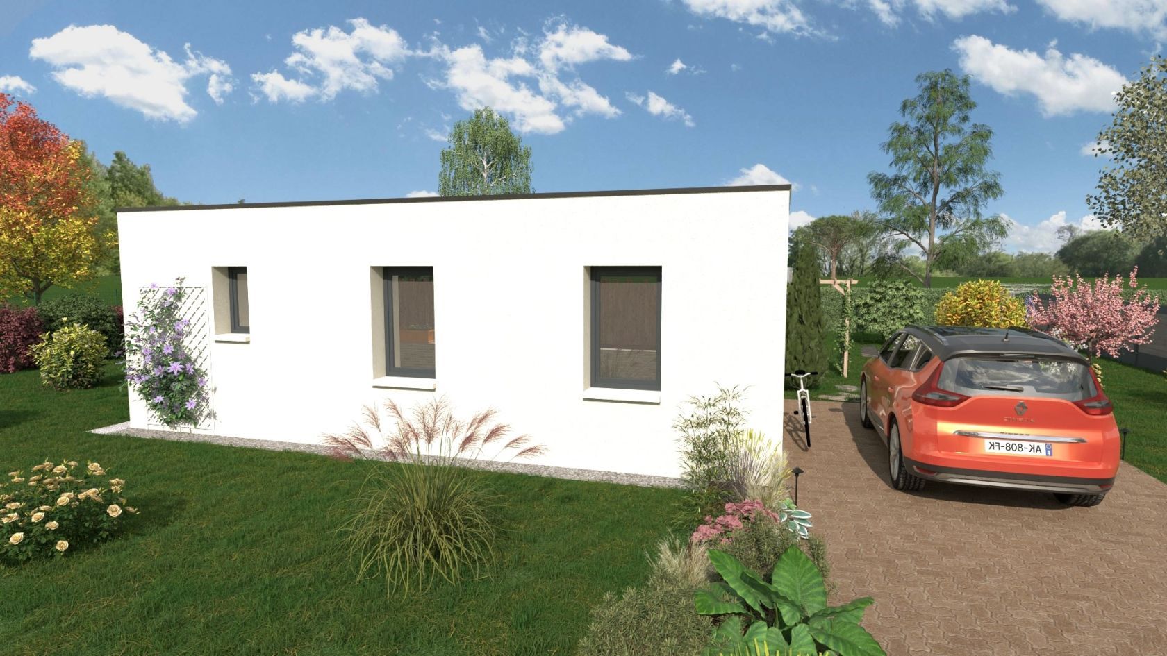 Projet de construction d'une maison 50 m² avec terrain à MONTAMISE (86)