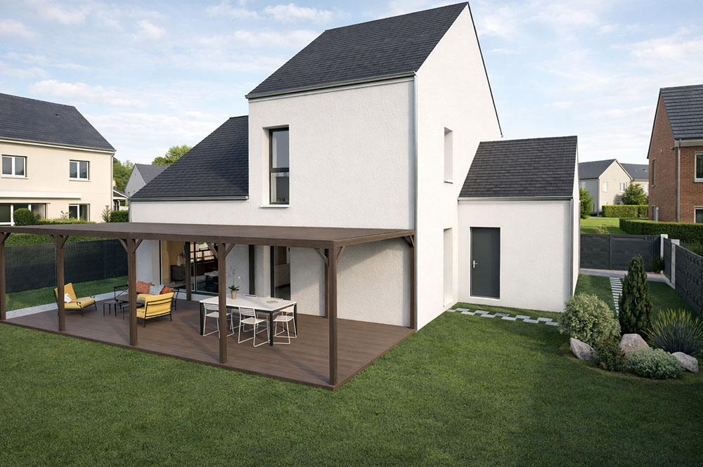 maison de 110 m2 avec étage personnalisable