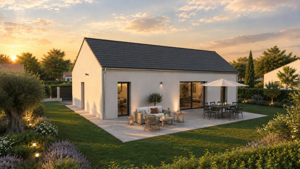 arrière maison de 108m2