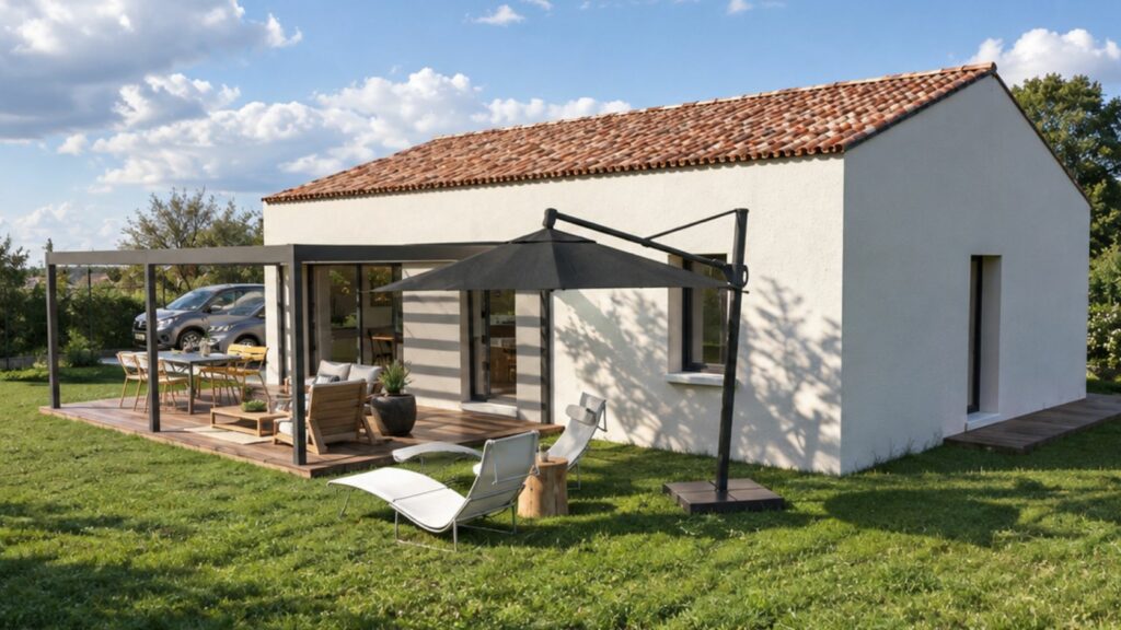 arrière maison de 95m2