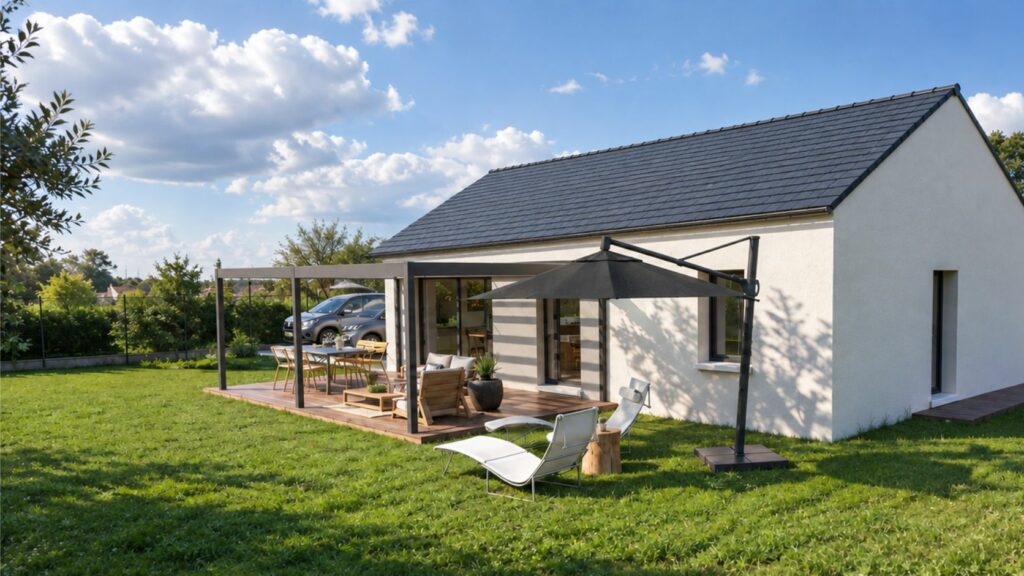 arrière maison de 95m2