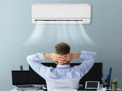 climatisation installée dans un bureau de maison pour le confort