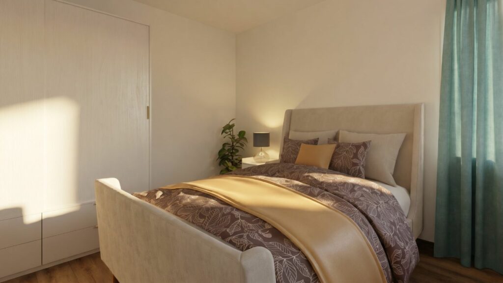 chambre modèle maison optima 50m2