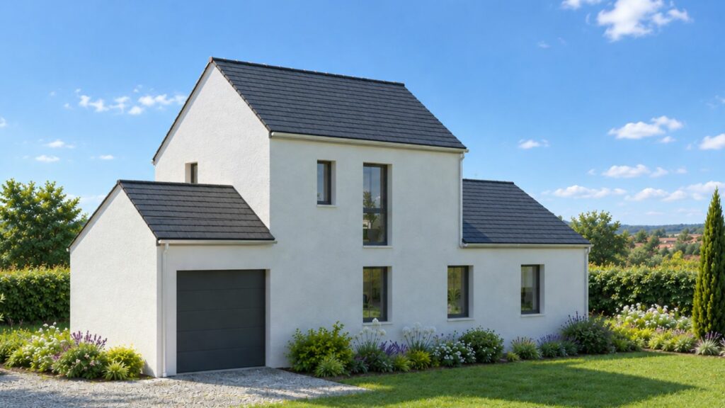 façade maison de 120m2 modèle optima 120 r+1