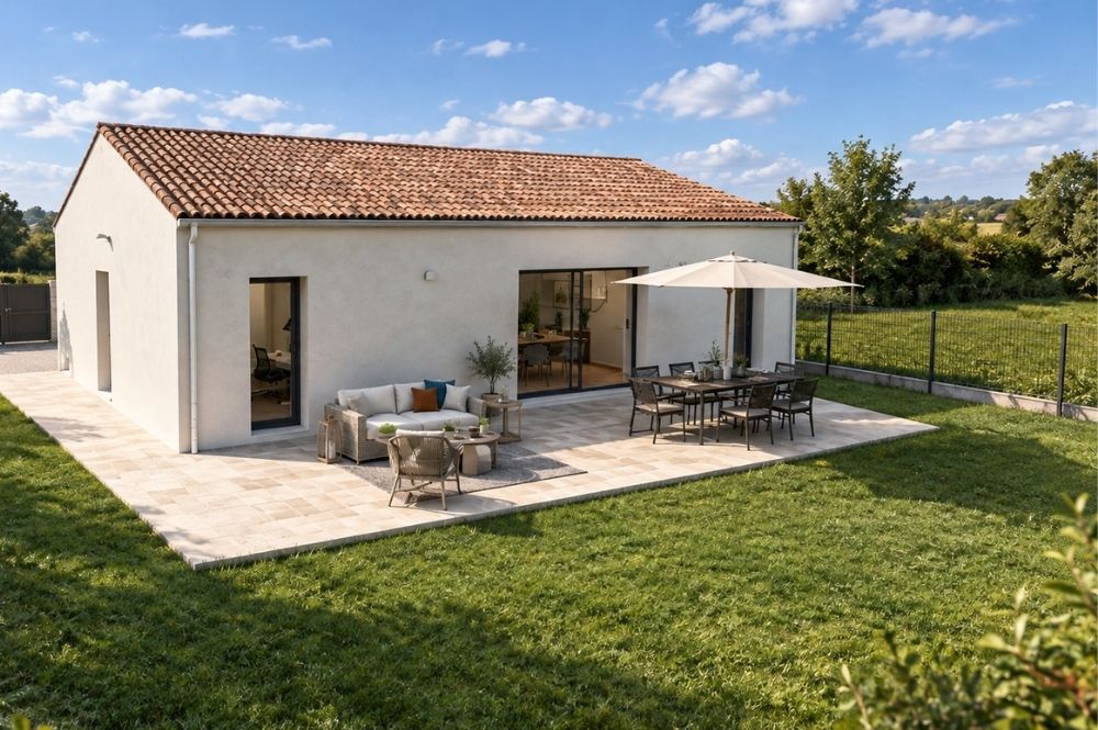 maison 98 m2 avec suite parentale