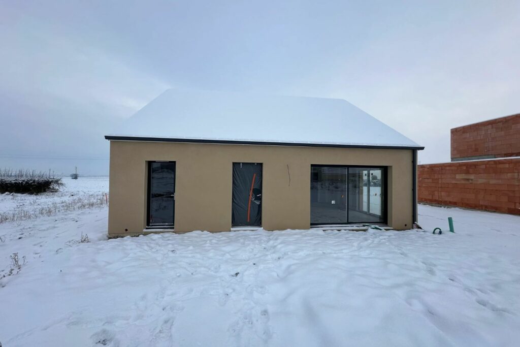 maison de 80m2 avec 2 chambres en normandie