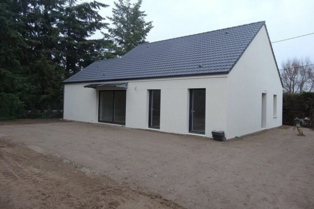 maison en toit en ardoise de 90m2 avec 3 chambres