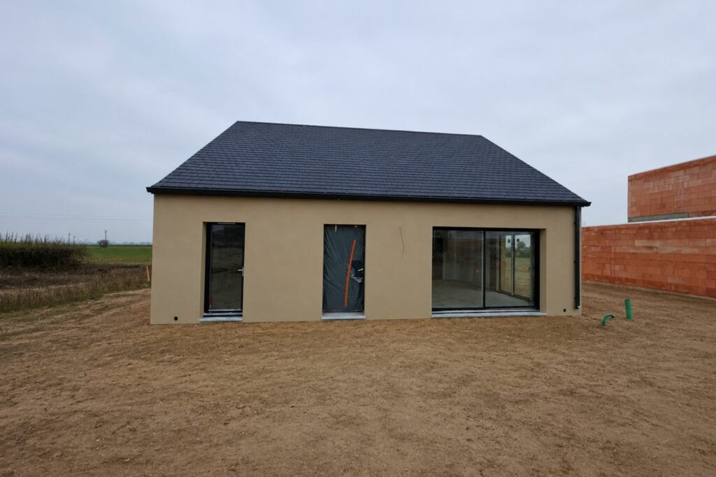 maison en ardoise de 80m2