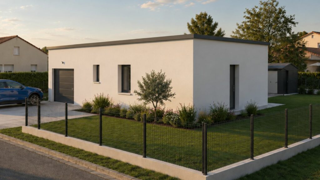 maison personnalisée 50m2 à toit plat