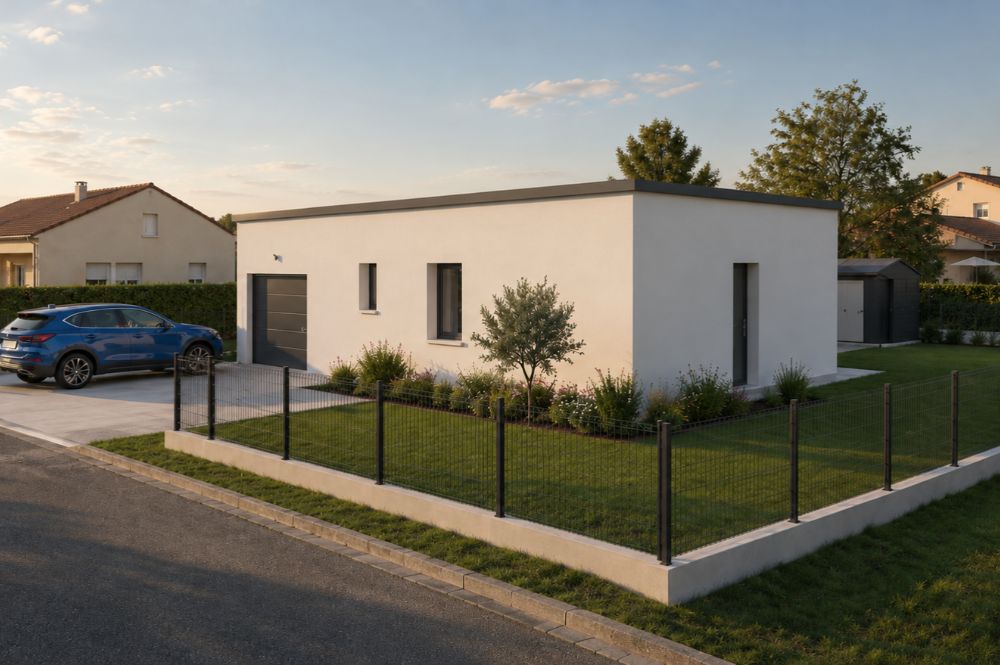maison toit plat 50m2