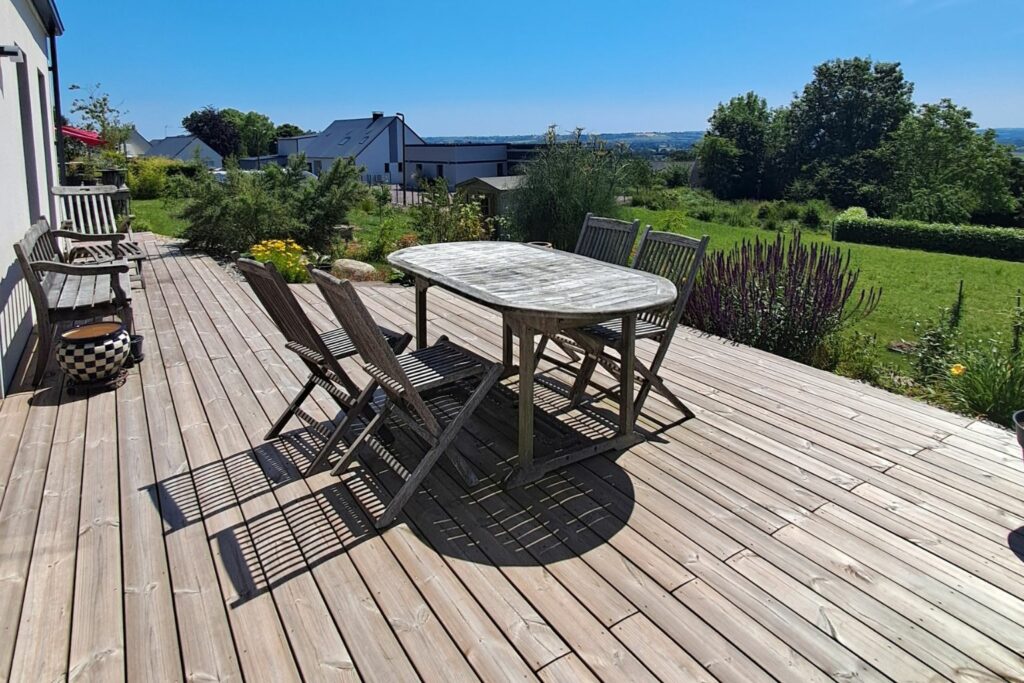 terrasse en bois grande