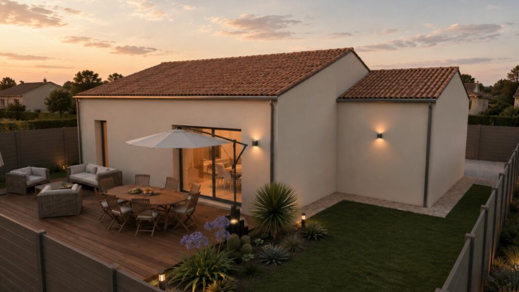 terrasse maison optima 80 3 chambres