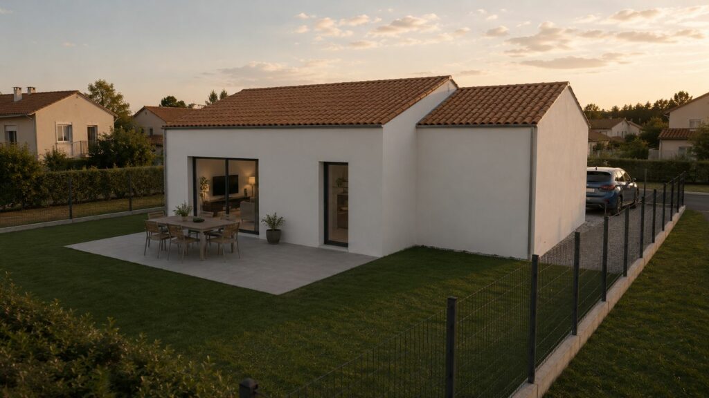 terrasse modele maison optima 50m2